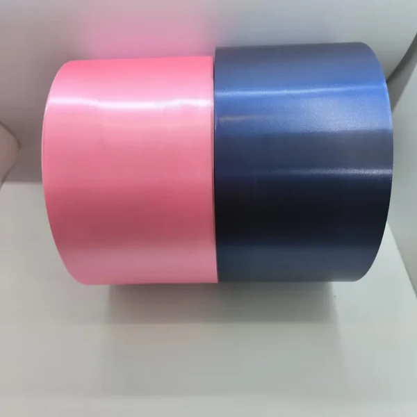 Custom Color Polyester Satin Ribbon – Bulk Rolls for Decoration and Sewing